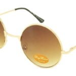 AV1234 201607 Brown Lens And Gold Frame