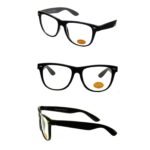 W3200 Black Clear Lens