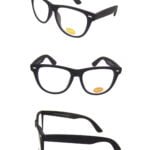 W3200 Rubber Matt Black Clear Lens 201309-1 colour