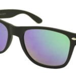 W2170 Rubber Mat Black With Green Mirrored Lens